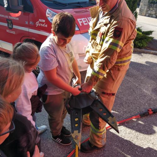 Bei der Feuerwehr Kolsass