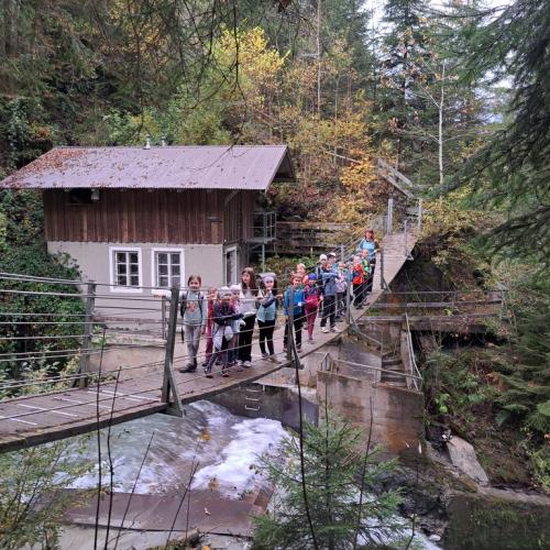 2B beim Wandertag