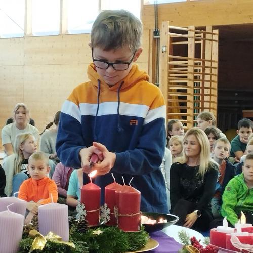 Adventkranzsegnung 2024