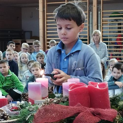 Adventkranzsegnung 2024