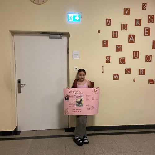 Buchvorstellungsausstellung der 4A