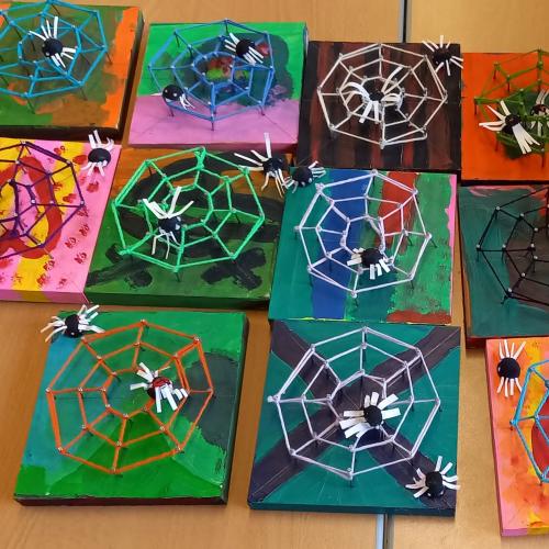 Spinnennetze 2A