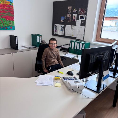 Besuch im Gemeindeamt