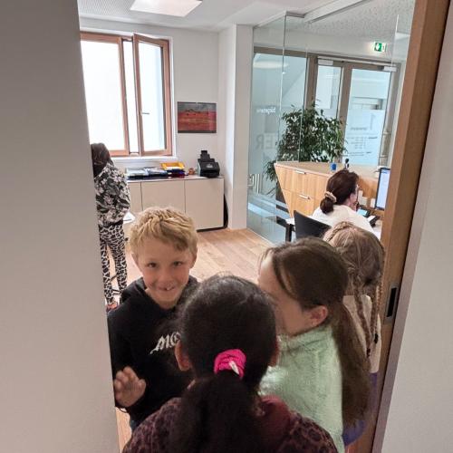 Besuch im Gemeindeamt