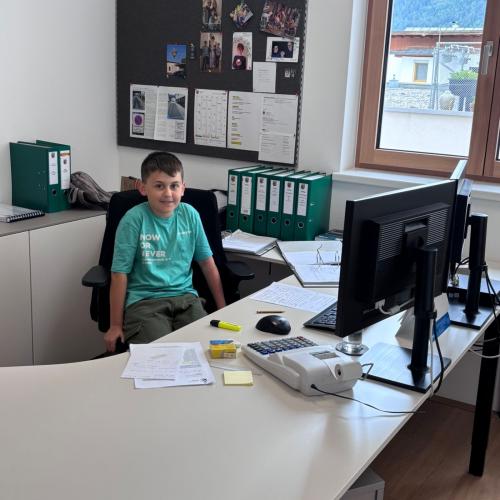 Besuch im Gemeindeamt