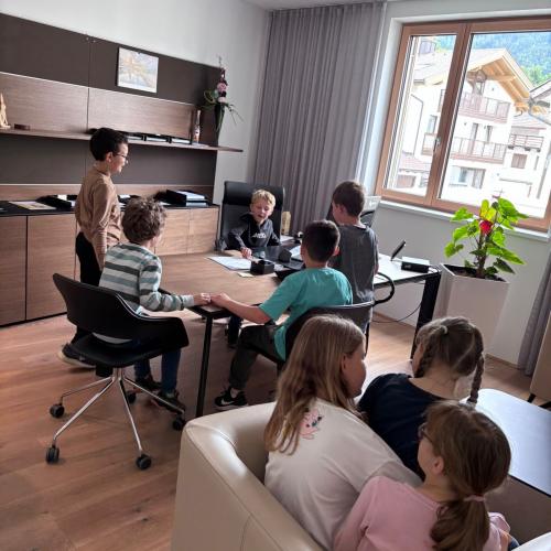 Besuch im Gemeindeamt