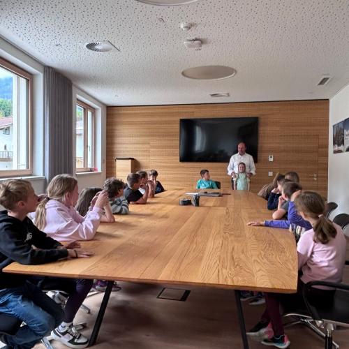 Besuch im Gemeindeamt