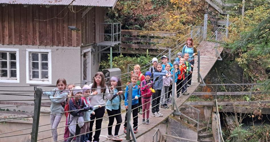 2B beim Wandertag